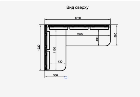 "Глория" Уголок кухоный правый, 1 кат. - купить недорого с доставкой | Каталог Громада и Мебельвилль