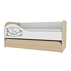 Кровать детская двухуровневая Кот