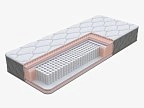 Матрас односпальный пружинный ортопедический Comfort 1000 M