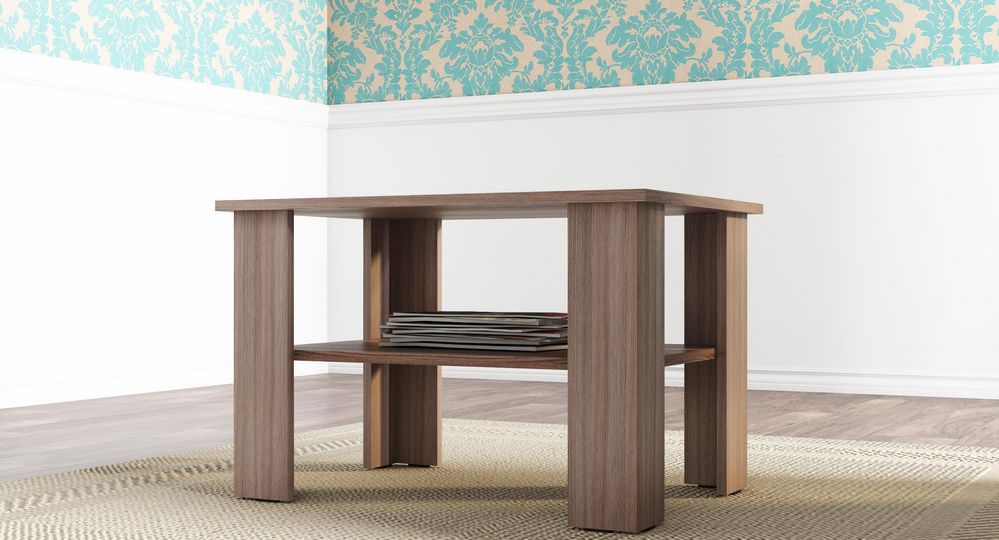 Стол журнальный  СЖ-1, ясень шимо темный