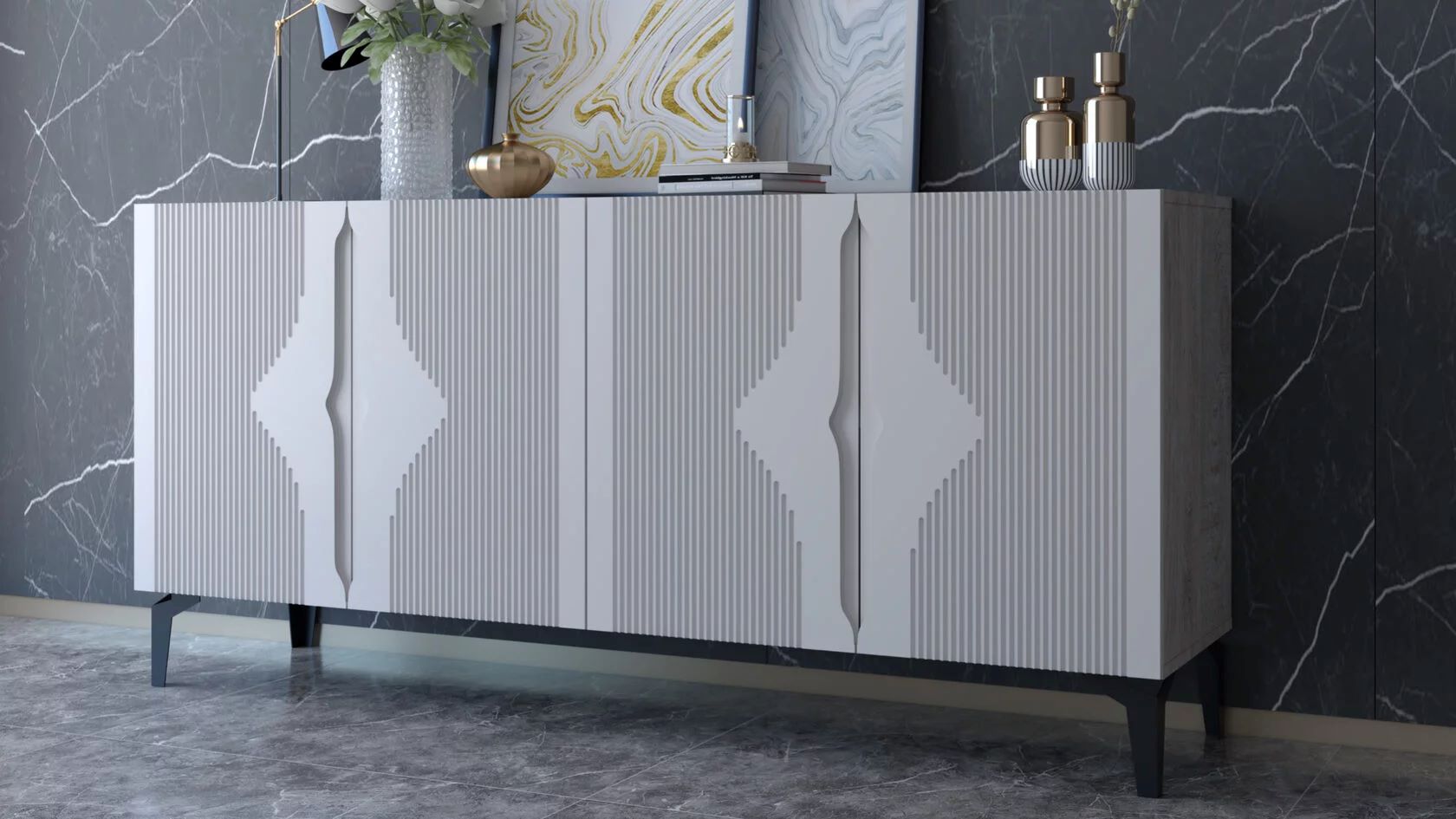 "Соренто-2" Тумба ТВ, Боб Пайн/Керамик