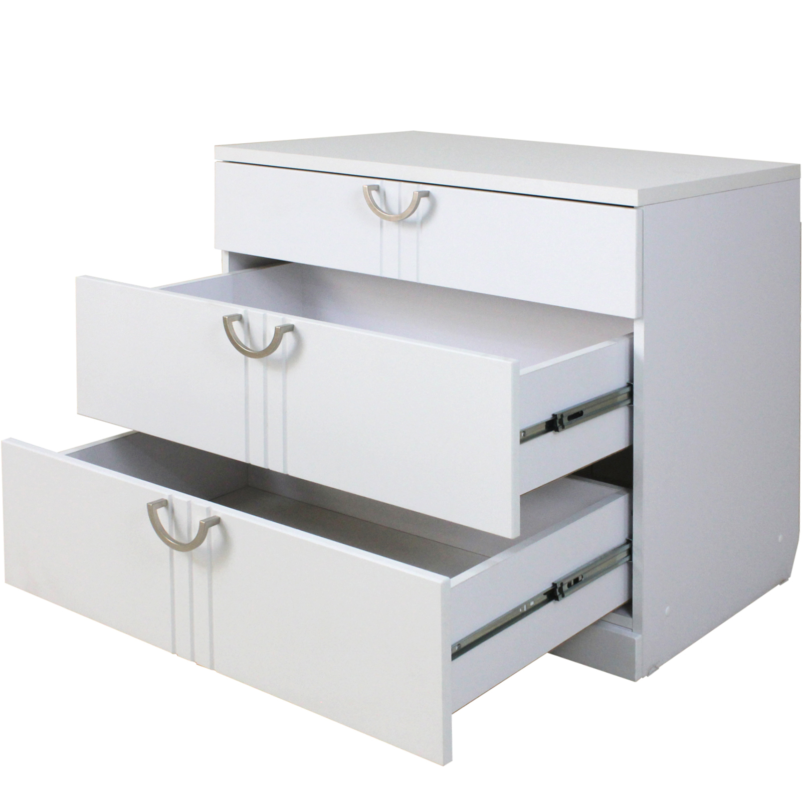 "Санти" Комод №9, белое сияние