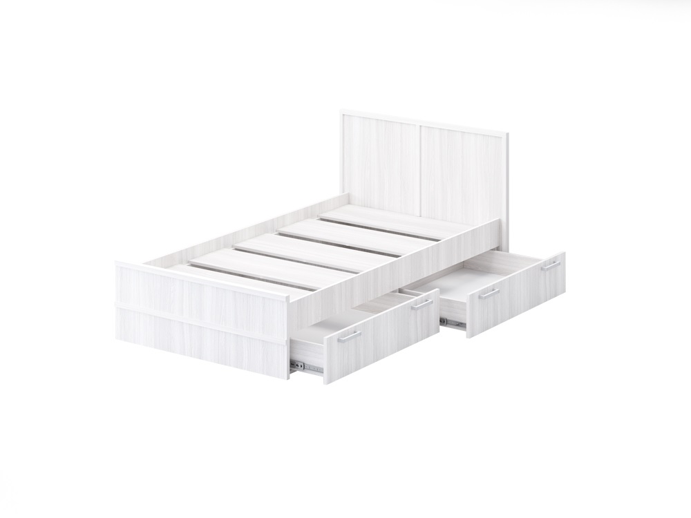 Спальня "Карина-3 ЛДСП" Кровать 900, сандал светлый