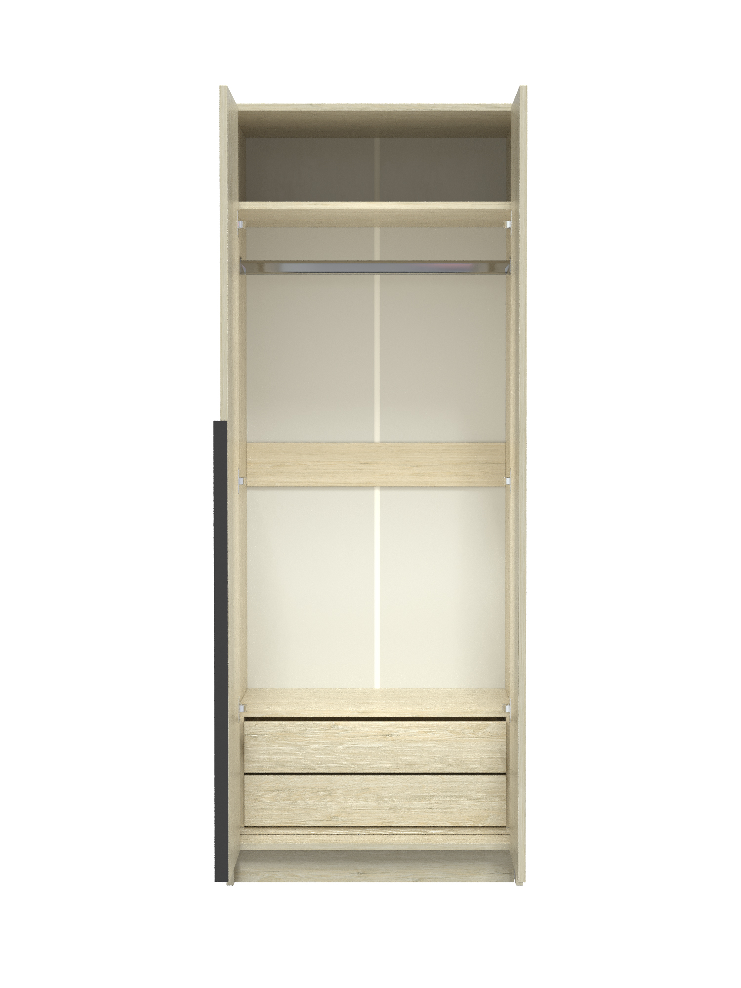 "Соло" Шкаф №2 (2150х800х500), пикард