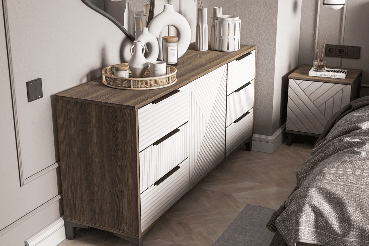 Спальня "Палау" белая