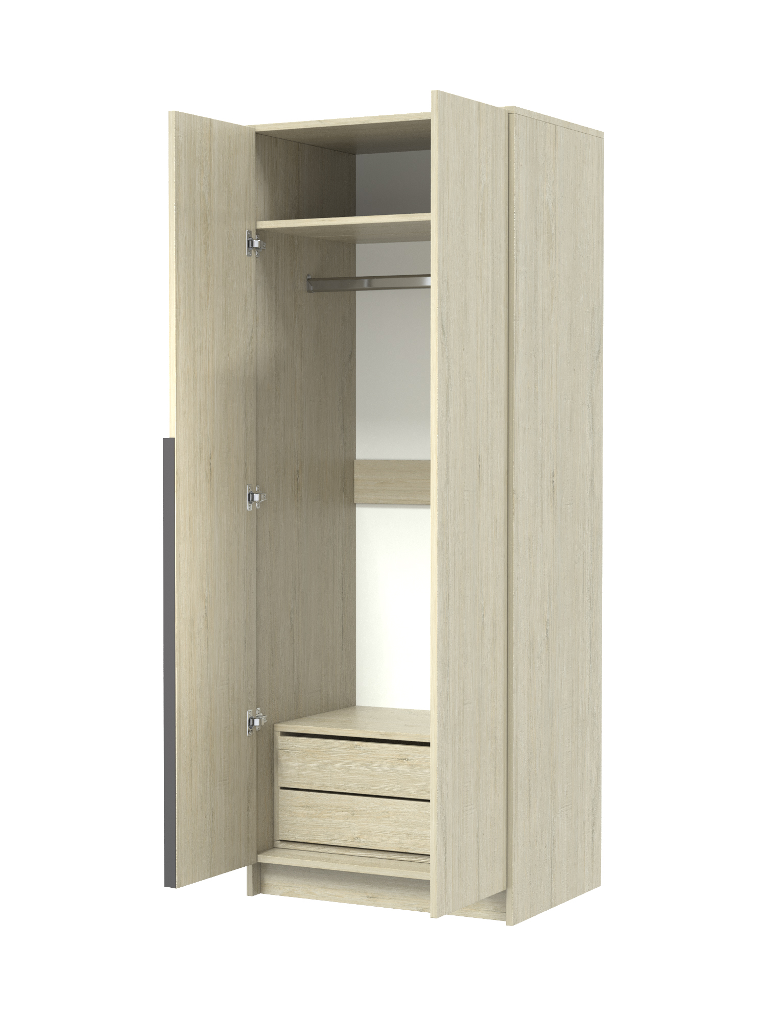 "Соло" Шкаф №2 (2150х800х500), пикард