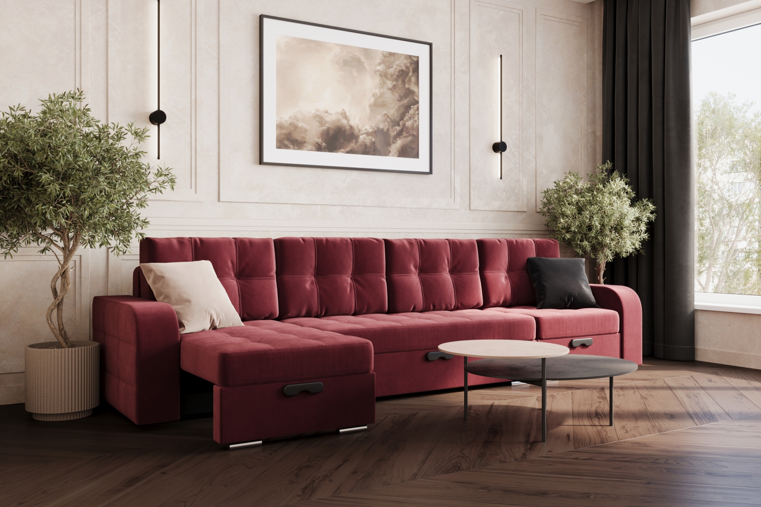 "Брюссель New" Диван угл. П-образный