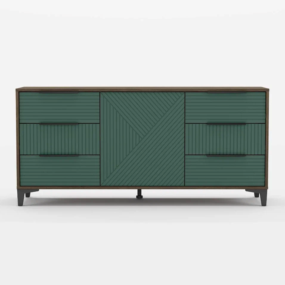 "Палау спальня" Комод, Табак/Эвкалипт софт