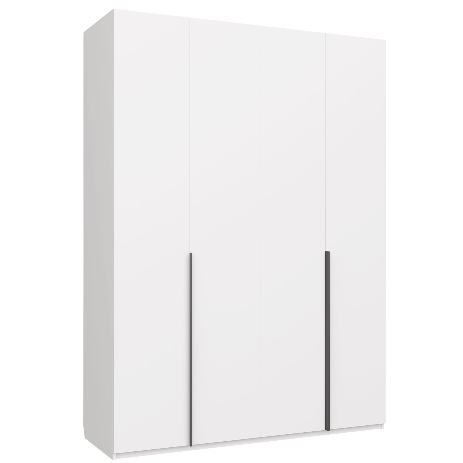 "Чарли" Шкаф 4-х створчатый №24, Белое сияние