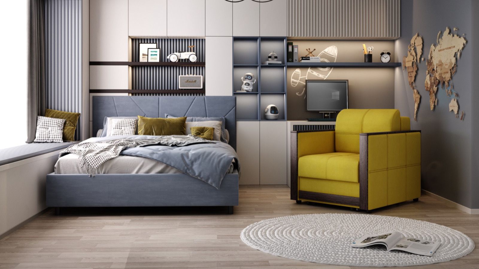 "Адель-2" Кресло-кровать, 4кат.