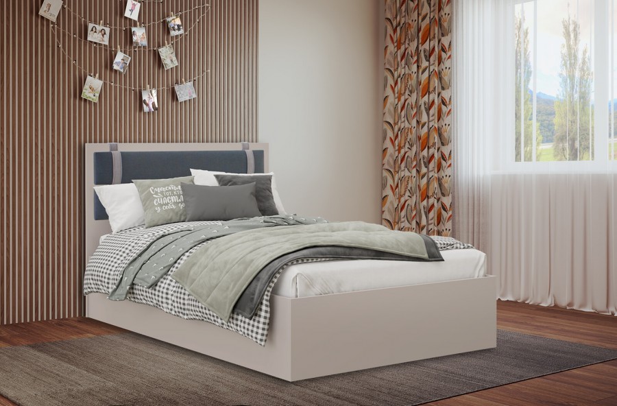 "Чарли" Кровать №1200М, Кашемир