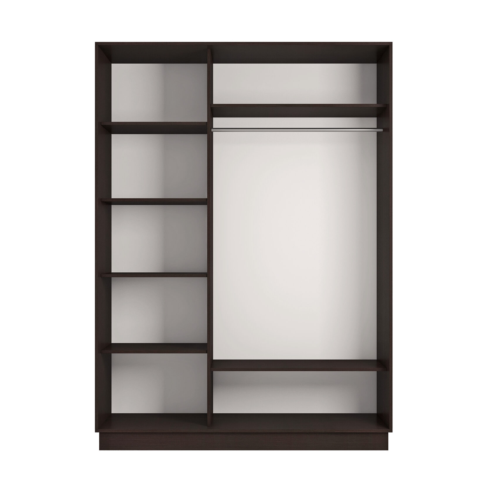 Шкаф-купе 2дв. 1200х2200 "№3", Профиль серебро/Ясень Шимо светлый