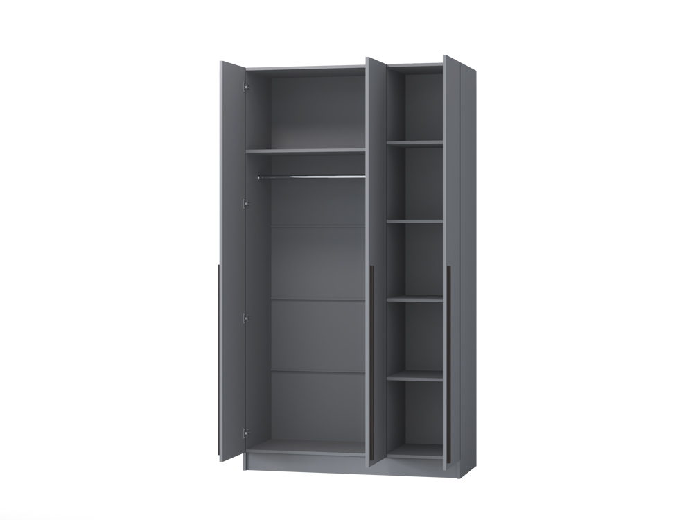 "Бастион" Шкаф 1200х2200х520, графит