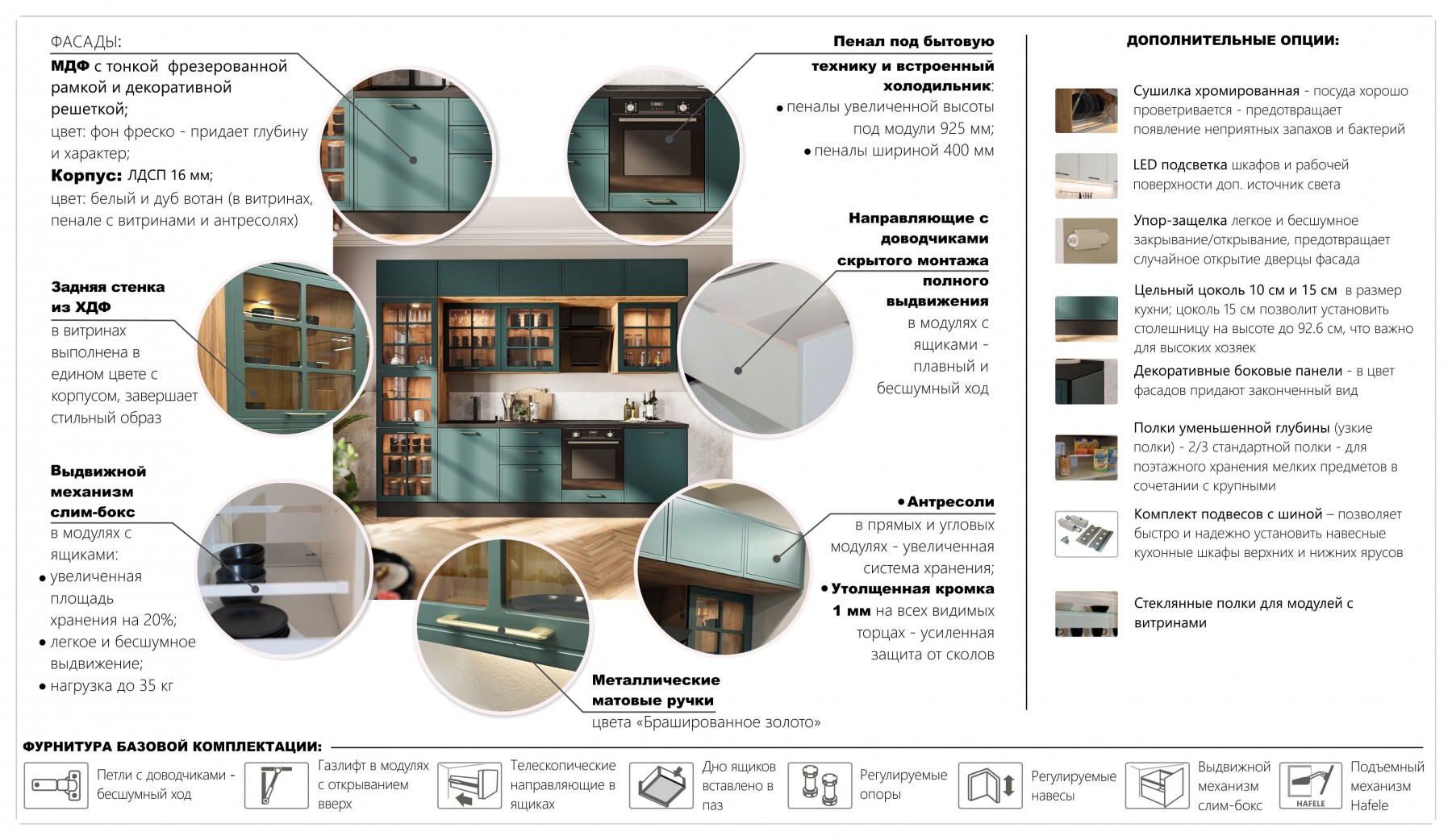 Кухня "Равенна Спарк" 3,0м