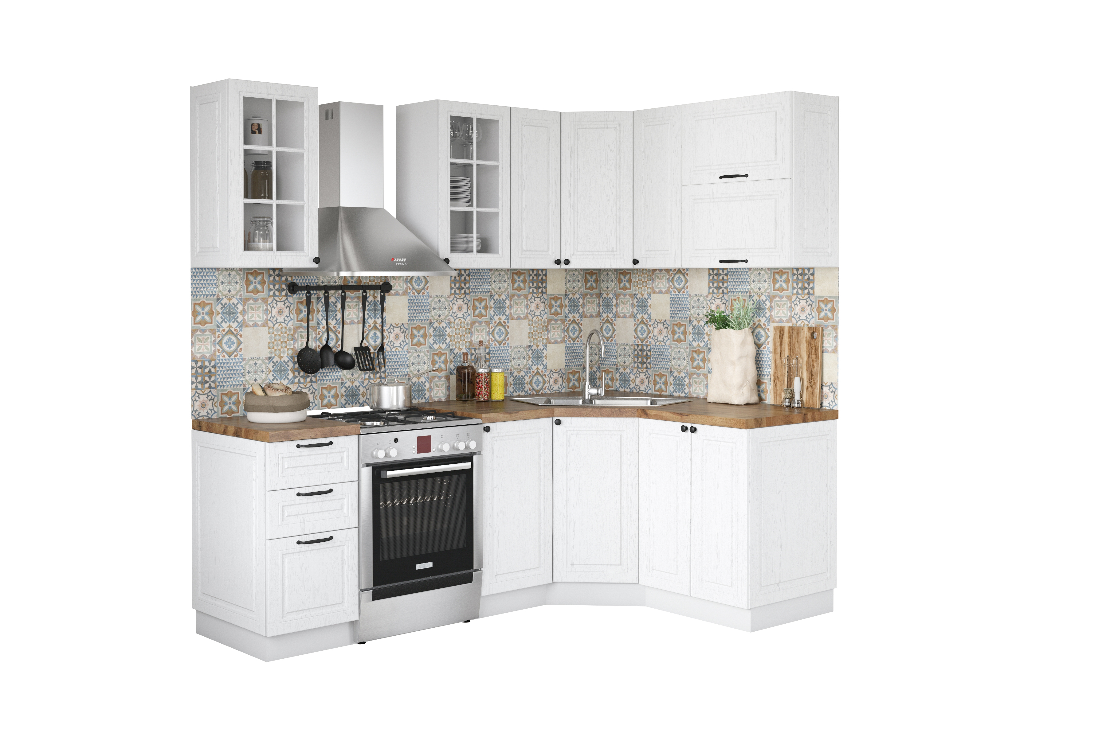 Кухня "Равенна Роял" Вайт