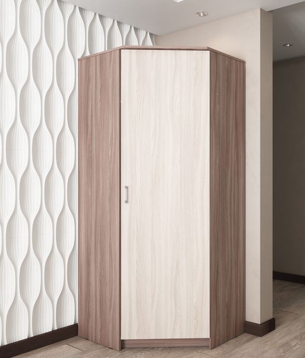 Шкаф угловой ШУ (2100*900*900), Шимо темный/шимо светлый