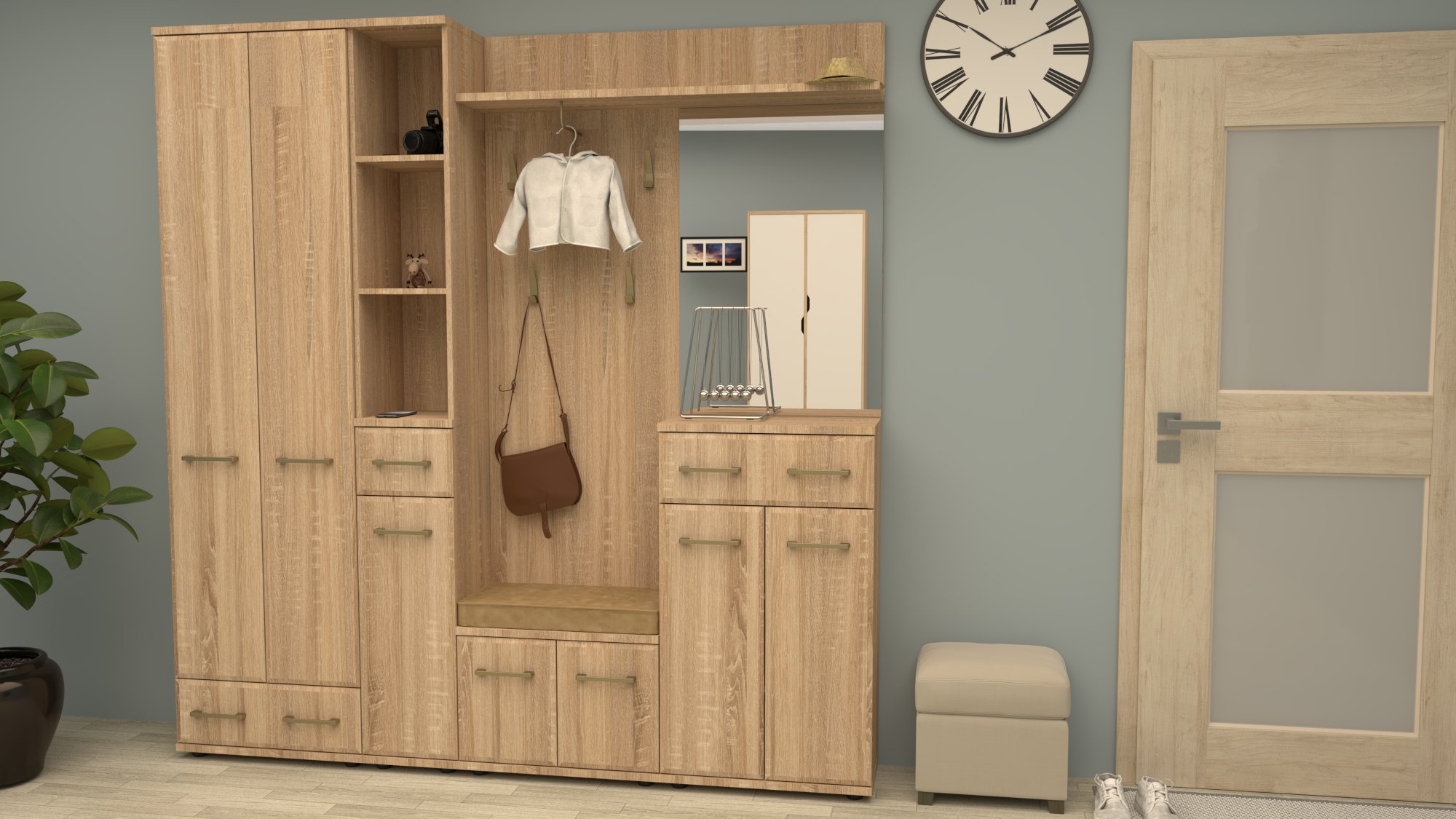 "Армади прихожая" Шкаф 517919